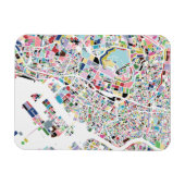 Tokyo Japan Map Magnet (Horizontal)