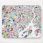 Tokyo Japan Map Mousepad (Vorne)