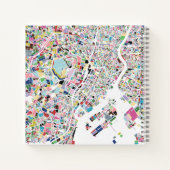 Tokyo Japan Map Notizblock (Rückseite)