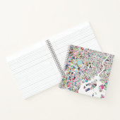 Tokyo Japan Map Notizblock (Innenseite)