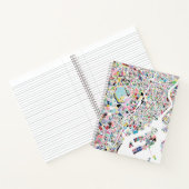 Tokyo Japan Map Notizblock (Innenseite)