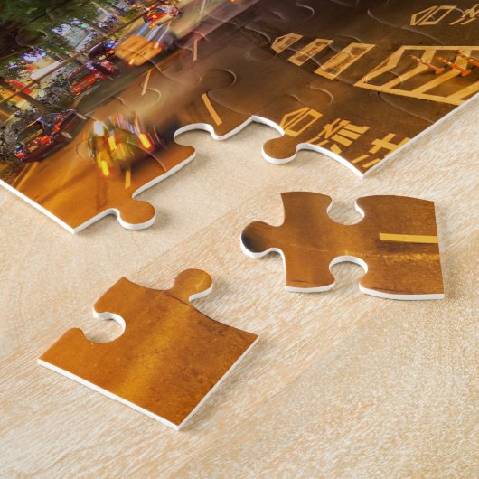 Tokyo Japan Night Lights Jigsaw Puzzle (Seite)