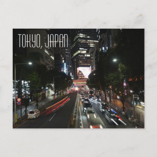 Tokyo Japan Shibuya City Center Szene Postkarte