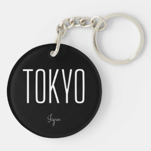 Tokyo Japan Simple Souvenir Minimal Type Schlüsselanhänger