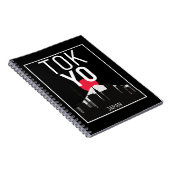 Tokyo Japan Skyline Mount Fuji Notizblock (Rechte Seite)