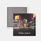 Tokyo Japan Souvenir Foto Magnet (Vorderseite/Rückseite)