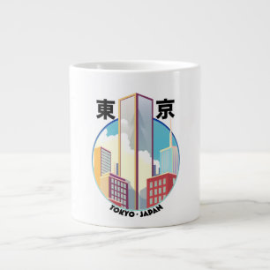 Tokyo Japan Stadtlandschaft Logo Jumbo-Tasse