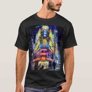 Tokyo Japan Street Night Travel Foto T - Shirt