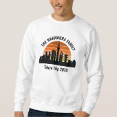 Tokyo Japan Sunset Customized Trip Sweatshirt (Vorderseite)