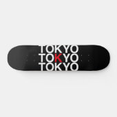 TOKYO japanische Flagge Skateboard (Horizontal)