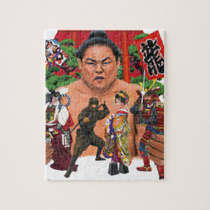 TOKYO-KANJI-SPEICHER-WELT PUZZLE