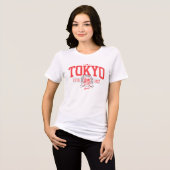 Tokyo - Kanto - Japan Tri-Blend Shirt (Vorderseite voll)