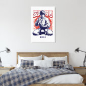 Tokyo Karate Leinwanddruck (Insitu (Schlafzimmer))