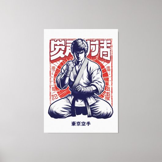 Tokyo Karate Leinwanddruck (Vorderseite)