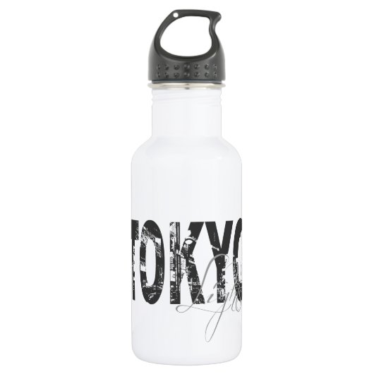 Tokyo-Lichter Trinkflasche (Vorderseite)