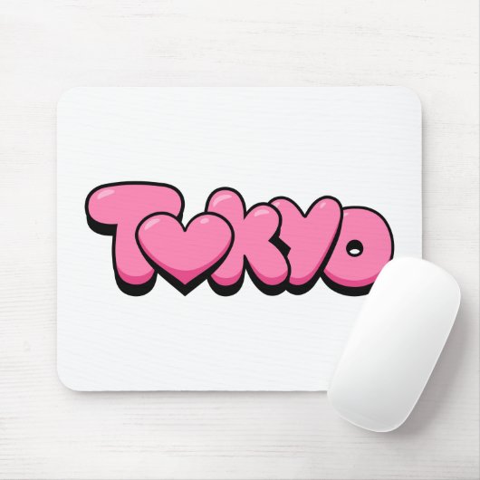 Tokyo-Liebe Mousepad (Mit Mouse)