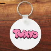 Tokyo-Liebe Schlüsselanhänger (Vorderseite)