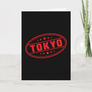 Tokyo Logo Tag #5 Kyoto Urlaub Fuji Osaka Souvenir Karte