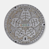 Tokyo Manhole Cover Magnet (Vorne)