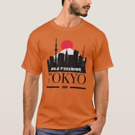 Tokyo Marathon Finisher 2025, Personalisiert Laufe T-Shirt