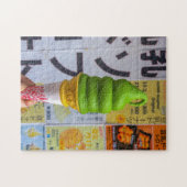 Tokyo Matcha Swirl Puzzle von Grubshots (Horizontal)