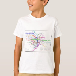 Tokyo-Metro-Karte T-Shirt