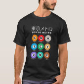 TOKYO METRO-LEITUNG 東 京 ト ロ T-Shirt (Vorderseite)