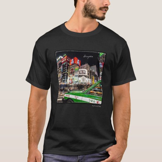 Tokyo-Nachtt-shirt T-Shirt (Vorderseite)