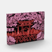 Tokyo Neon Design Foto Block  (Links)