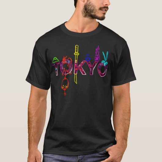 Tokyo Neon Logo T-Shirt (Vorderseite)