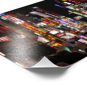 Tokyo Neons by Night, Japan Fotodruck (Ecke)