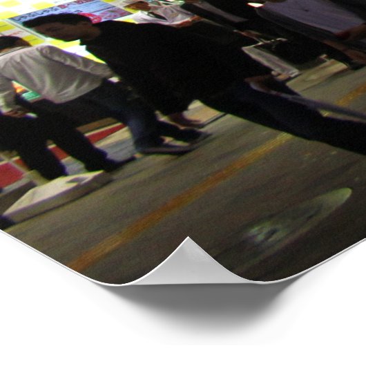 Tokyo Neons by Night Poster (Ecke)