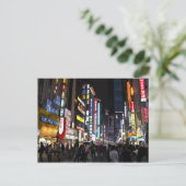 Tokyo Neons by Night Postkarte (Stehend Vorderseite)