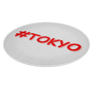"#Tokyo" Niedliches Design. Jetzt kaufen Schneidebrett