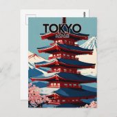 Tokyo Nostalgic Postkarte (Vorne/Hinten)