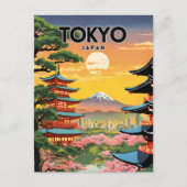 Tokyo Nostalgic Postkarte (Vorderseite)