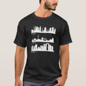 Tokyo Osaka Kyōto Japan Cities Skyline T-Shirt (Vorderseite)