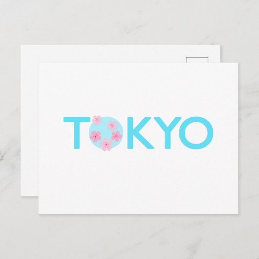 Tokyo Postcard Postkarte (Vorne/Hinten)