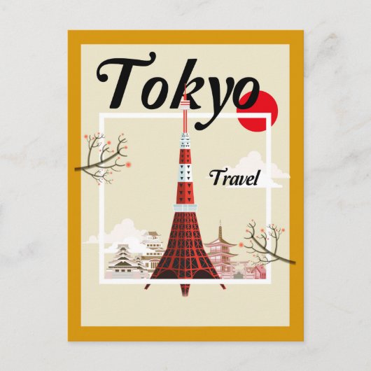 Tokyo Postcard Postkarte (Vorderseite)
