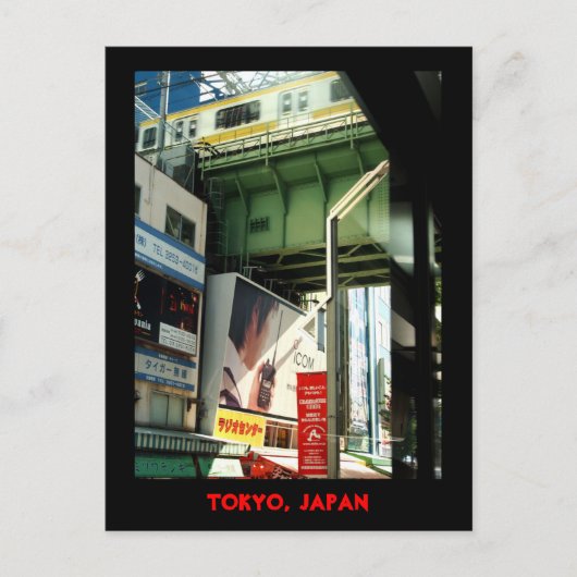 Tokyo Postcard Postkarte (Vorderseite)