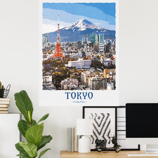 Tokyo Poster (Heimbüro)
