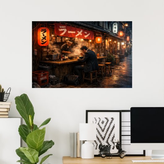 Tokyo Ramen Bar Poster (Heimbüro)