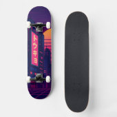 Tokyo Retro-Style Skateboard (Vorderseite)