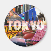 Tōkyō Round Magnet (Vorne)