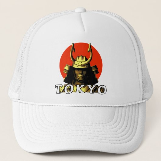 Tokyo Samurai Warrior Truckerkappe (Vorderseite)