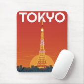 Tokyo-Sehenswürdigkeit Mousepad (Mit Mouse)