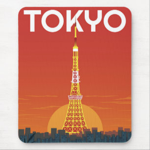 Tokyo-Sehenswürdigkeit Mousepad