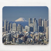 Tokyo, Shinjuku District Skyline, Mount Fuji, Mousepad (Vorne)