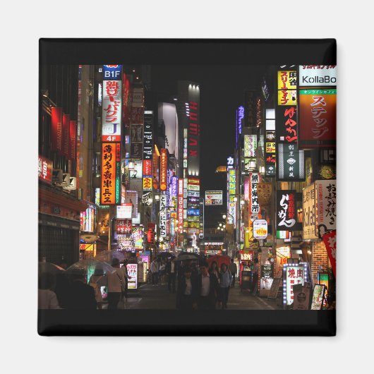 Tokyo Shinjuku Neons by Night Magnet (Vorne)