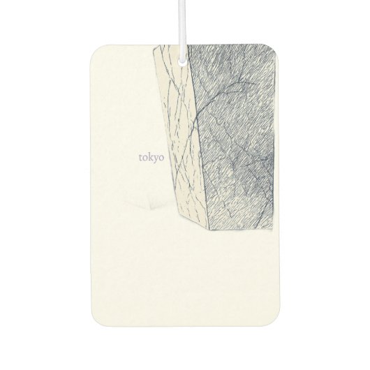 TOKYO SHINJYUKU iPhone / iPad ケース Autolufterfrischer (Vorderseite)